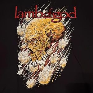 Lamb of god 2018 tour shirt medium